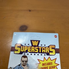 WWE Mattel Superstars Series 10 Big Boss Man Walmart With Fabric Shirt And Stick