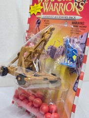 Weapons & Warriors Catapult Battle Balls & Soldiers Pressman Toys 1995 New Mint