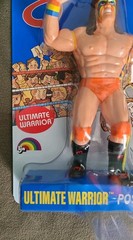 TARGET WWE WWF LJN BLUE CARD ULTIMATE WARRIOR ACTION FIGURE NEW