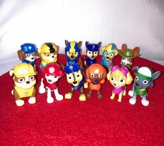 Mixed Lot 12 PAW PATROL Figures Pups NO DUPLICATES *See Lots of Photos*