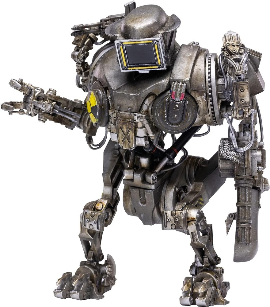 Hiya Toys Robocop 2: Battle Damaged RoboCain 1:18 Scale Action Figure Multicolor