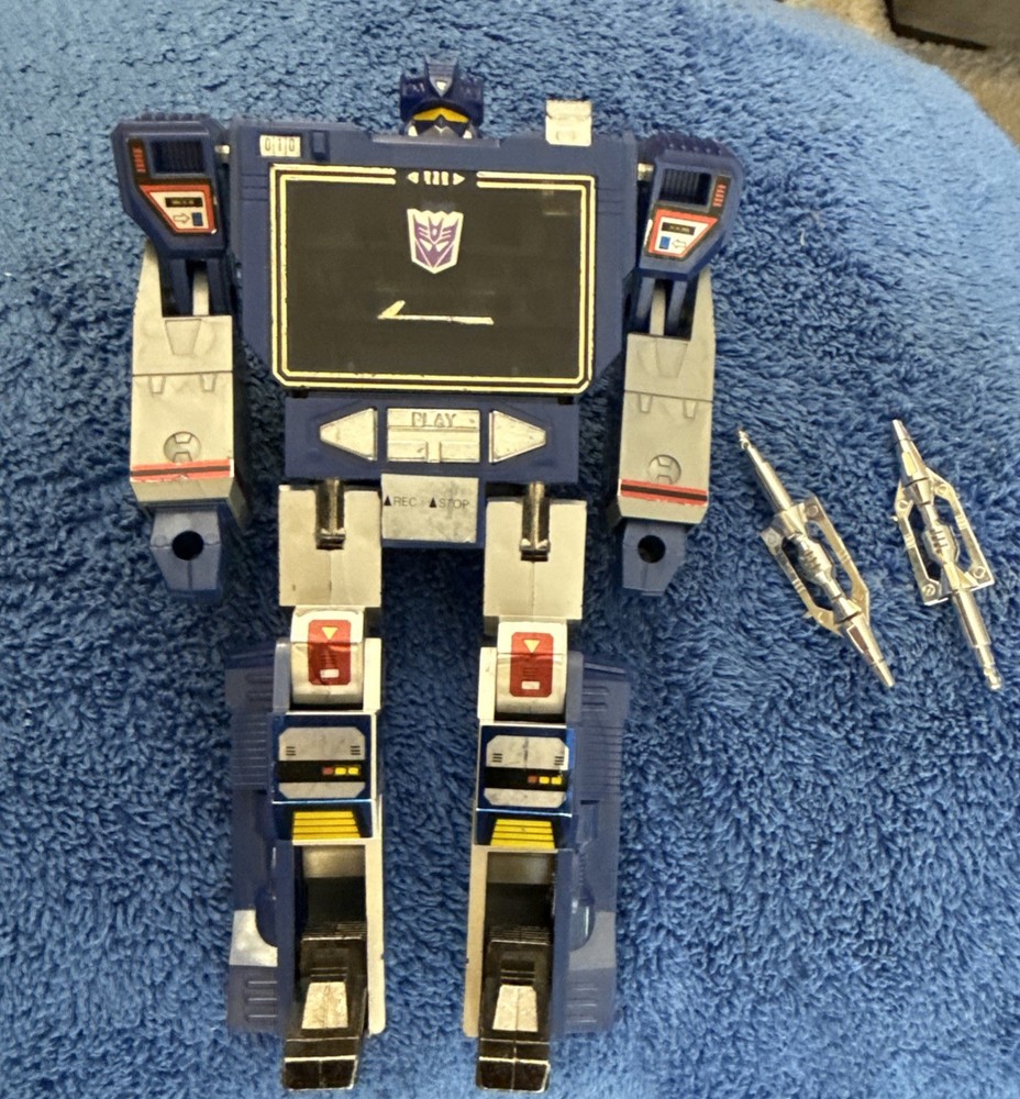 Transformers G1 Soundwave Vintage Original Takara Action Figure 1983
