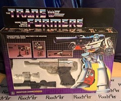USA Transformers G1 Reissue MEGATRON Decepticon Leader Gun P-38 Pistol Toy New