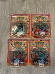 B.C Bikers 1993 Ace Novelty Pull back Motorcycle Set Of 4 Tarr Crank Revv Scales