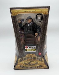 WWE Defining Moments Paul E Dangerously Paul Heyman Action Figure NIB ECW Elite