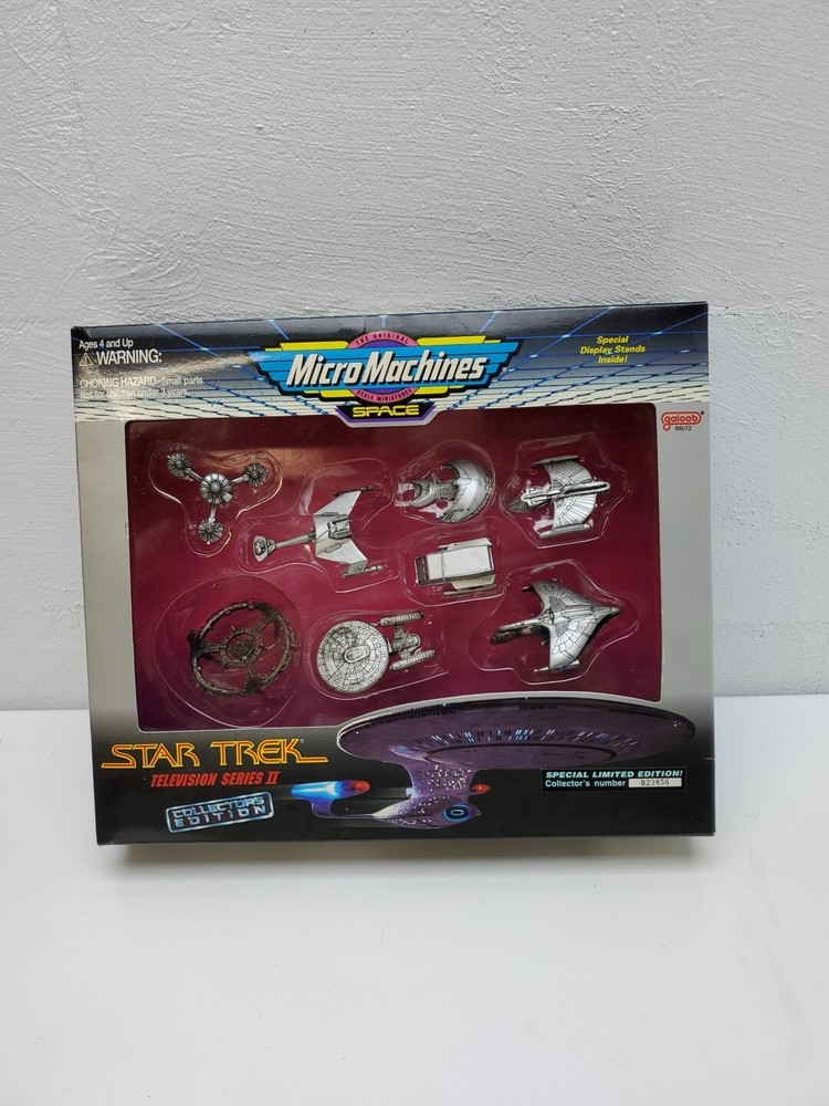 @ Micro Machines Star Trek TV Series 2 Limited Edition 8 Vehicle Set #023856 NIB