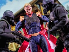 Homelander Blood Splatter Ver. MAFEX No.269 Exclusive Figure New MIB USA Seller