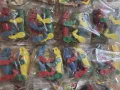Vintage rare Ko lot of golion voltron cardbord action figure