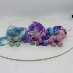 My Little Pony MLP G3 Breezies Parade Flower Petal Train Blue Purple Pink