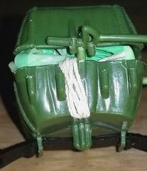 1988 GI Joe ARAH Hit & Run Target Airborne Assault Parachute Pack loose complete
