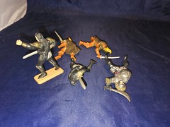 Vintage WILLOW Movie Figures 1988 Tonka LucasFilm Lot 5 val kilmer madmartigan