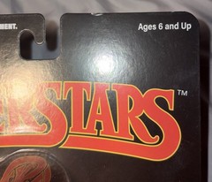 WWE LJN Superstars ULTIMATE WARRIOR Chase BLACK CARD Rare Figure New on Card