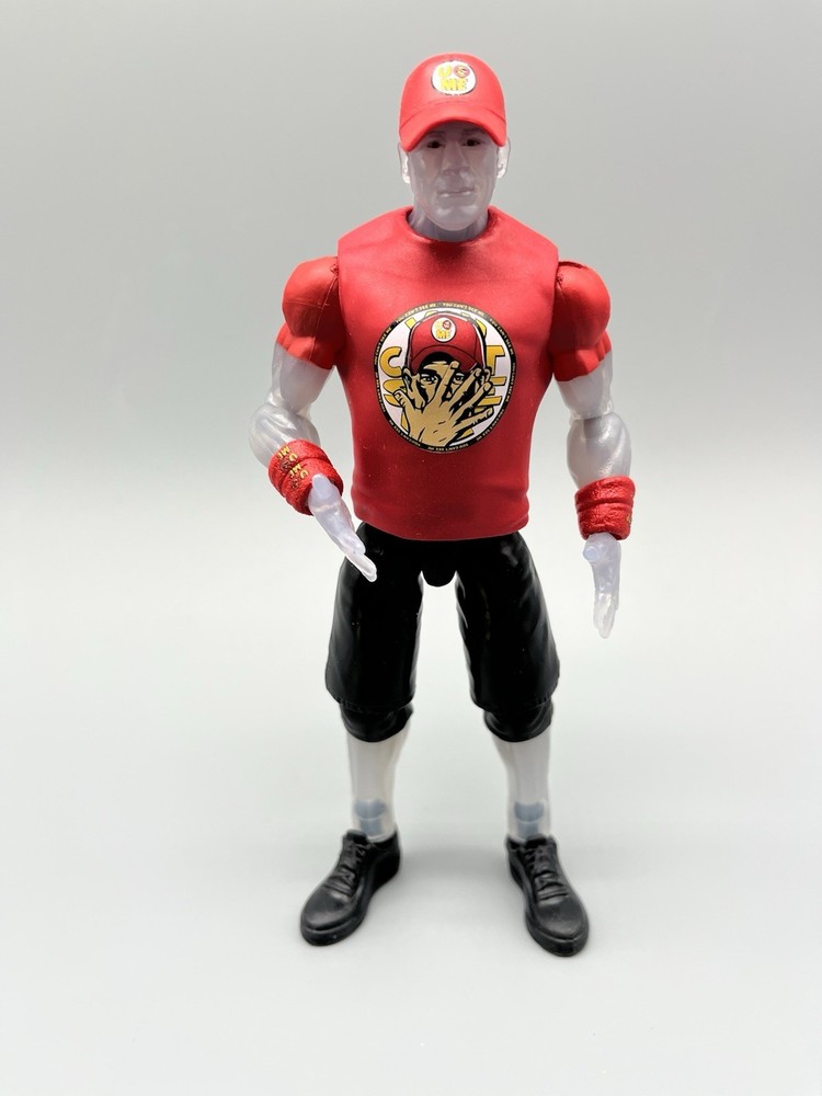 Mattel WWE Main Event Series 148 John Cena Wrestling Figure Clear Variant