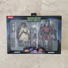 NECA TMNT 1990 Movie Splinter & Shredder 7″ Action Figure 2-Pack – New In Box