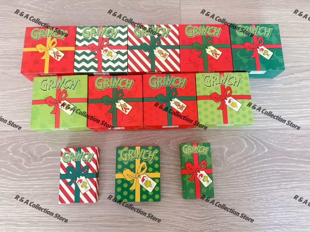 McDonalds Toys AUS 2025 Christmas Grinchmas Grinch Ornaments&Card Full Set Of 12