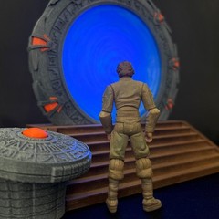 Stargate for 3.75 IN (1:18) Figure Diorama (Painted)