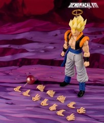 SHF Dragon Ball Gogeta Super Saiyan Figure /Demoniacal fit 1:12 figure ( NEW )