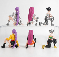 KPop Demon Hunters6Pcs Figurines,Collectable Figure,Holiday Creative Colorful