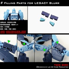 Shockwave Lab Filler Upgrade For SS86/Legacy/Shattered Glass/Generations Selects