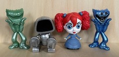 Lot Horror & Gaming Pop Culture Toys Figures FNAF Poppy Playtime Piggy Freddy