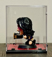 WWE Zuru Ballers SET of 4 RARE figures in Display cases w/championship belts