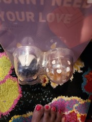 POPMART BUNNY NEED YOUR LOVE HANG CARD FIGURINE