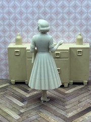 1:24 1950 Dollhouse Hostess Homemaker Inspired by Marx