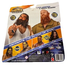 WWE BATTLEPACK LUKE HARPER ERICK ROWAN FIGURE WYATT FAMILY ELITE LEGENDS