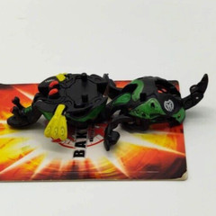 Bakugan Battle Brawlers Gundalian Invaders Black Darkus NASTIX 1000g FIGURE ONLY