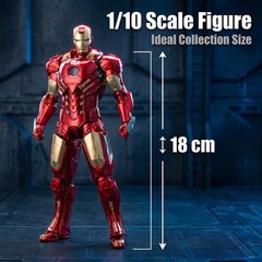 ZD Toys Marvel Iron Man Mark VIII (1906-08 Non-LED) 1/10 Action Figure