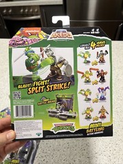 Akedo 2023- Mini Battling Warriors- Teenage Mutant Ninja Turtles – Set 4pcs