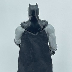 DC COMICS Batman Action Figure Gray Black Cape Yellow Belt Poseable 12in 67800