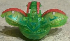Bakugan Battle Brawlers Percival Neon Green Translucent Ventus 580G