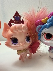 Disney Palace Pets Lot of 4 Figures Fuzzy Tails Princess