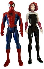 Lot of 11 Modern Spider Man Toys Mixed Lot Get everything you see pictured!