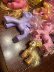 My Little Pony Starsong Pegasus Ponies Lot 2008 Hair Purple 2007 Lot 10 Brushab