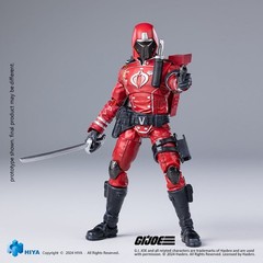Hiya Toys 1/18 G.I. Joe Exquisite Mini Crimson Guard Action Figure Toy Model NIB