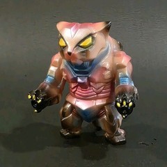 Max Toy Co Mecha Nekoron Hand-Painted by Mark Nagata Max Toy Co made in Japan