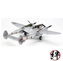 TAMIYA Model Airplane – 1/48 P-38 J Lightning Plastic Model Kit