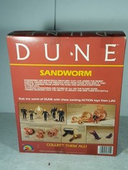 RARE 1984 LJN Toys DUNE SANDWORM Action Figure New In Sealed Box