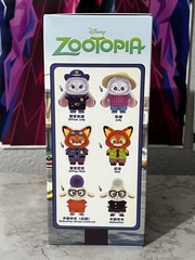 AUTHENTIC MINISO Zootopia Series doll Vinyl Plush Pendant Blind Box Figure Gift