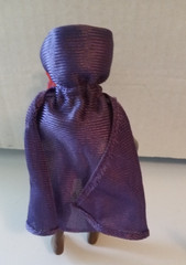 Defenders of the Earth MING the Merciless 1985 Galoob w/ Cape Gun Broken Staff