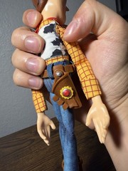 CUSTOM MODDED Toy Story Mattel Playscale Woody, Jessie, & Bullseye Dolls READ