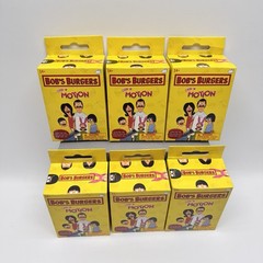 Bob’s Burgers Chibi In Motion Figures Series 1 Complete Set Of 6 Bullsittoy New