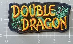DOUBLE DRAGON embroidered figure patch action hat street fighter mortal kombat