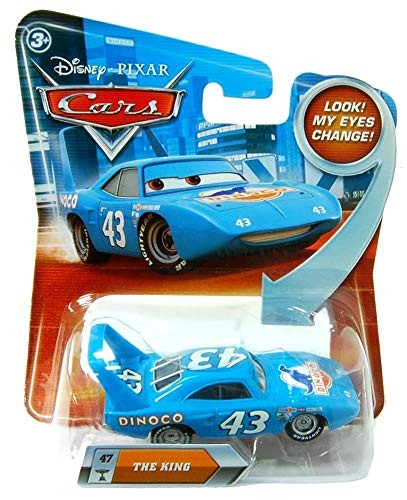 Disney / Pixar CARS Movie 155 Die Cast Car with Lenticular Eyes Series 2 King…