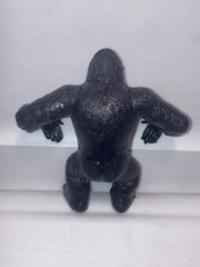 Vintage 1970’s Gorilla KING KONG Figure Hard Plastic 3.5″ Green Eyes Big Jim