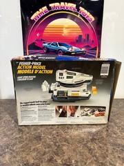 1982 Fisher Price Light Speed Fighter 527 Action Model Space Ship In Box