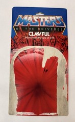 Vintage 1984 MOTU Clawful Action Figure w/ Weapon, Card Back, Mini-Comic, He-Man