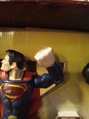 Mega Punch Superman vs. General Zod 10″ Talking Fighting Action Figures New Dama
